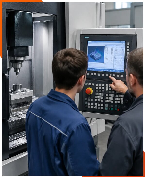 Обучение работе на станках с ЧПУ Siemens в Рославле